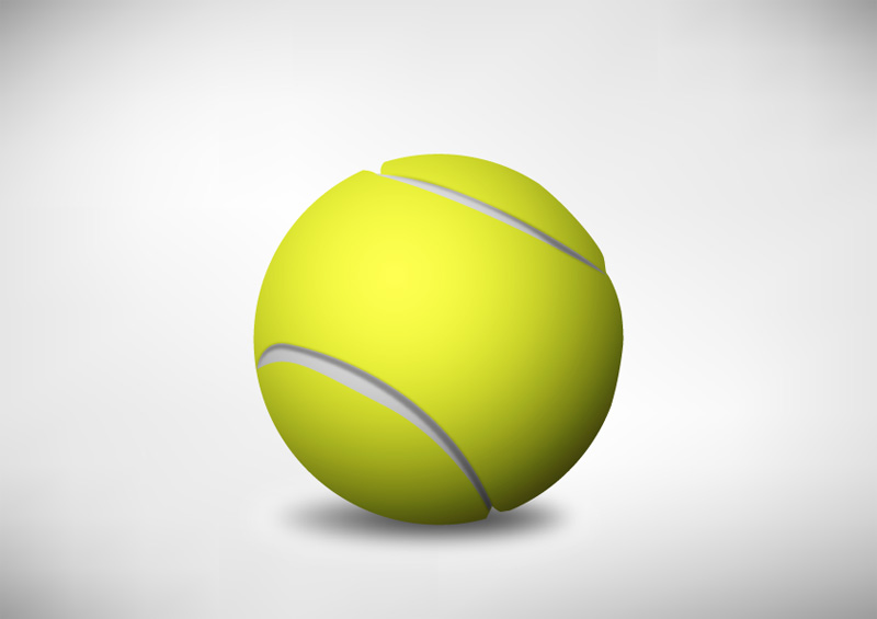 Tennis Ball Vector