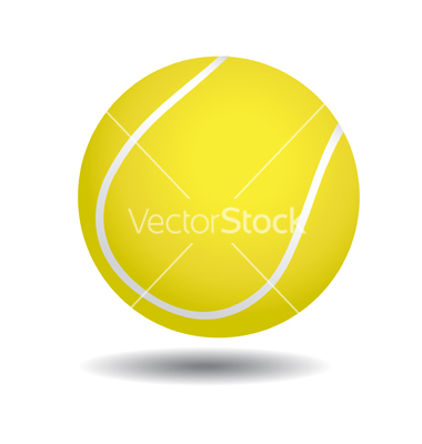 Tennis Ball Vector