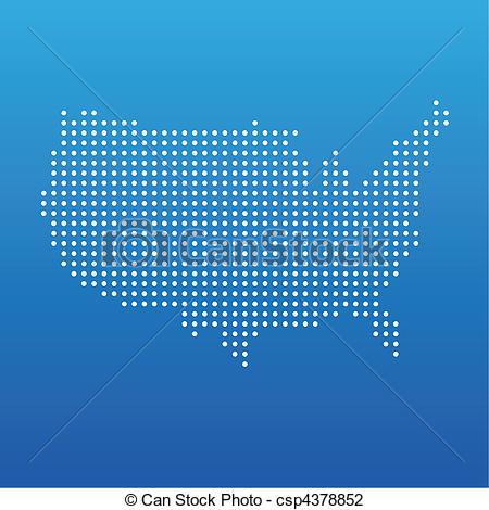 United States Map Vector Art