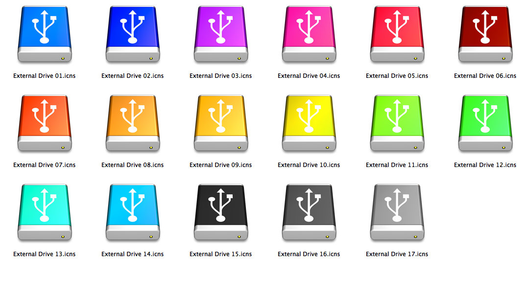 USB Drive Icon Mac