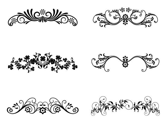 Vector Floral Ornamental Design