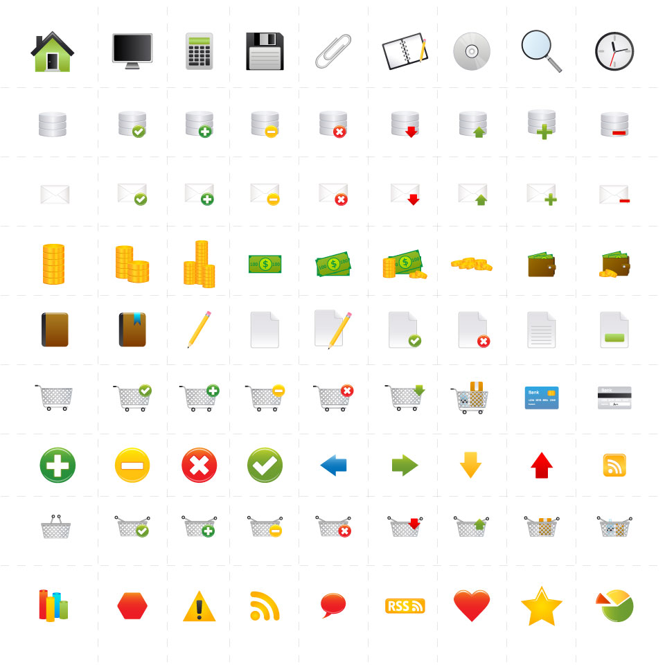 Vector Web Icons