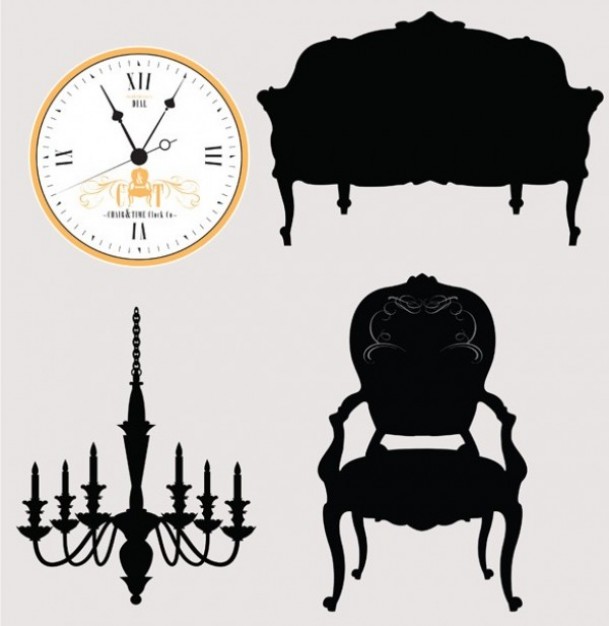 Vintage-Furniture-Vectors