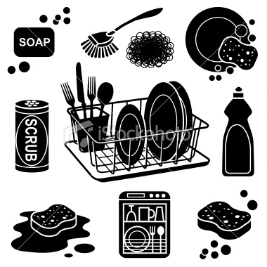 Wash Dishes Icon