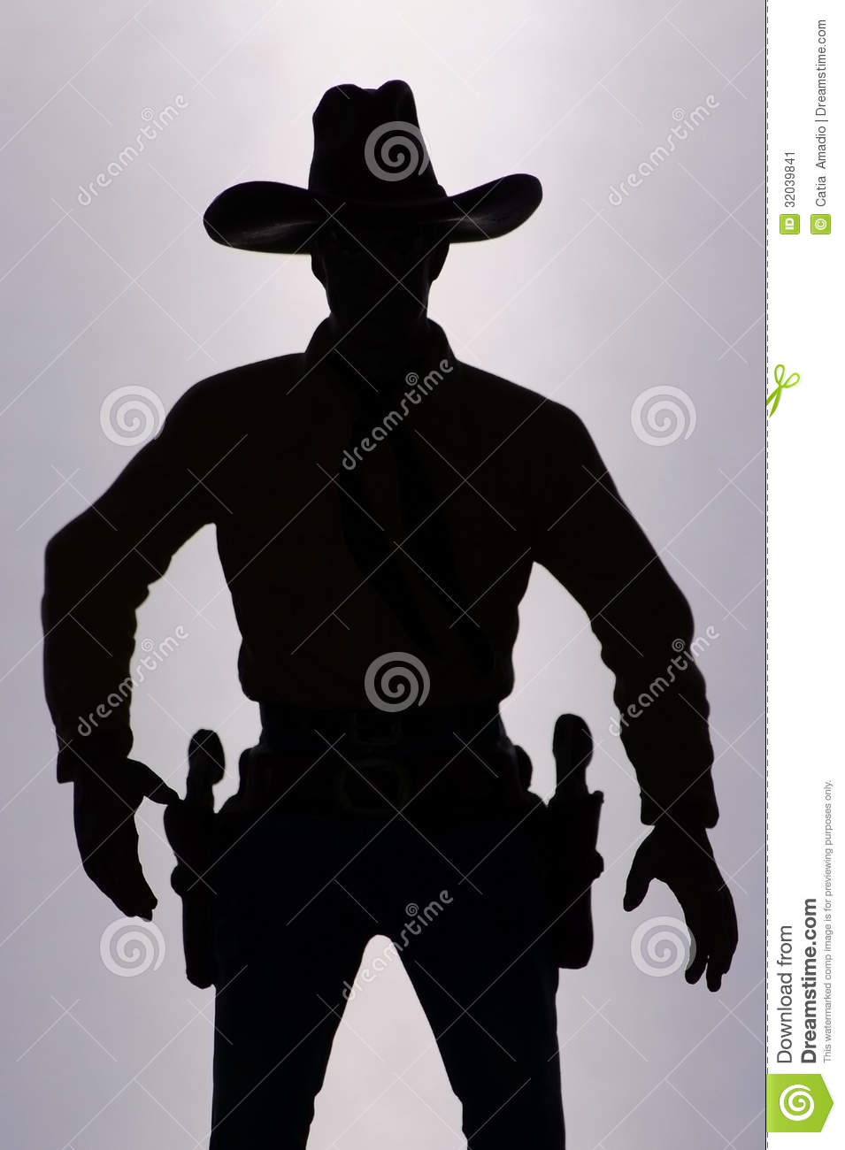 Western Cowboy Hat Silhouettes