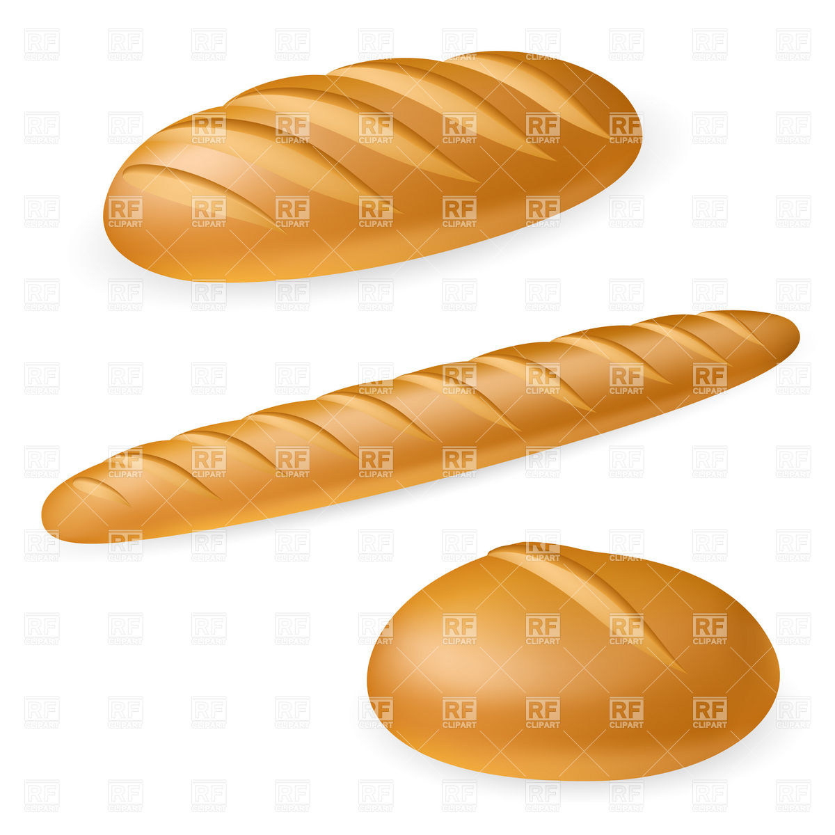 White Bread Clip Art