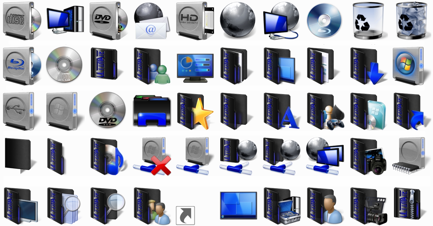 Windows 7 Custom Icon Pack
