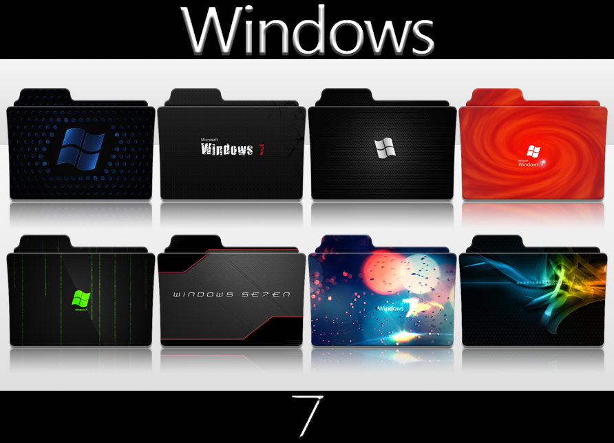 Windows 7 Folder Icon Pack