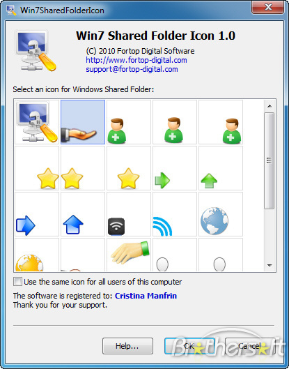 Windows Shared Folder Icon