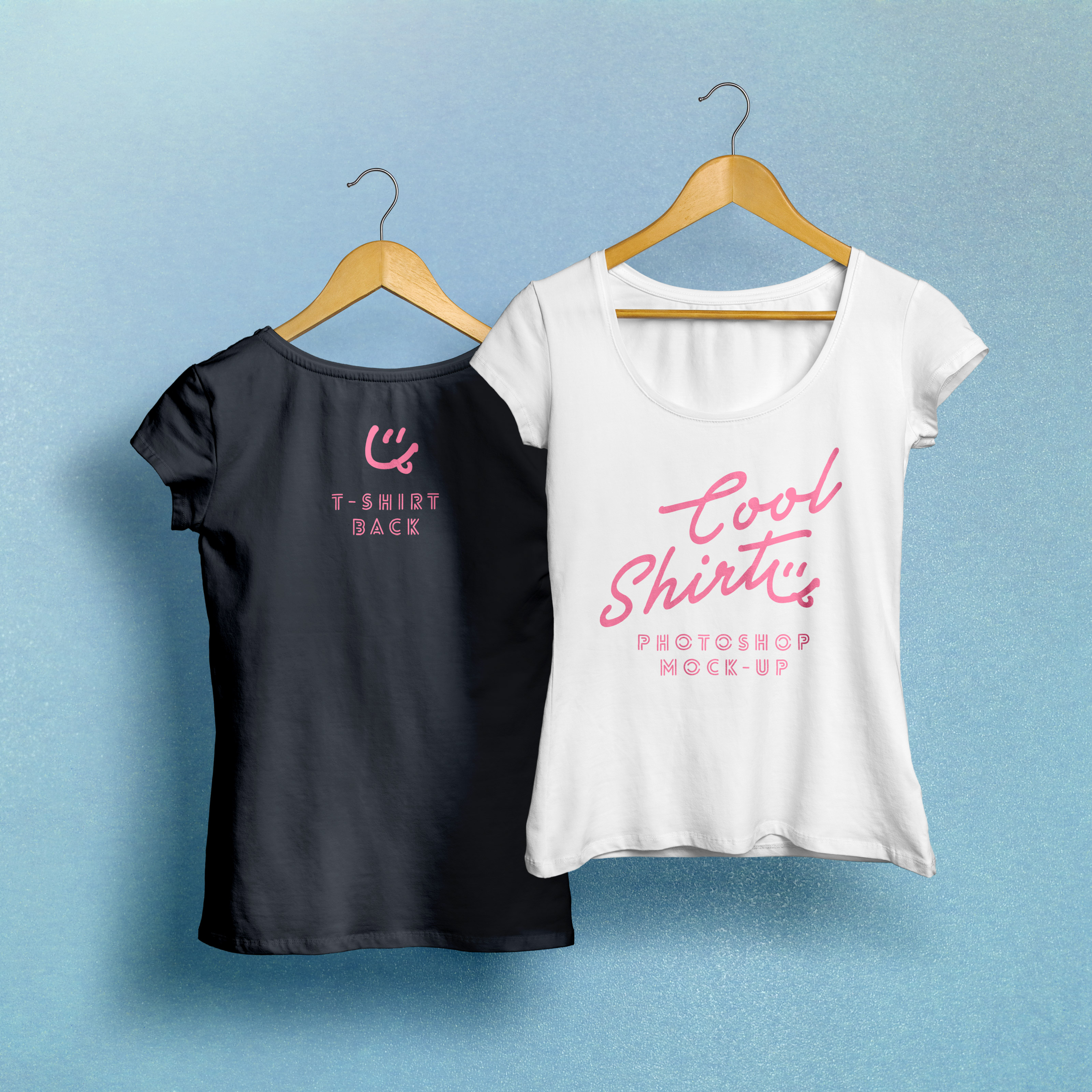 Women Shirt Mockup PSD