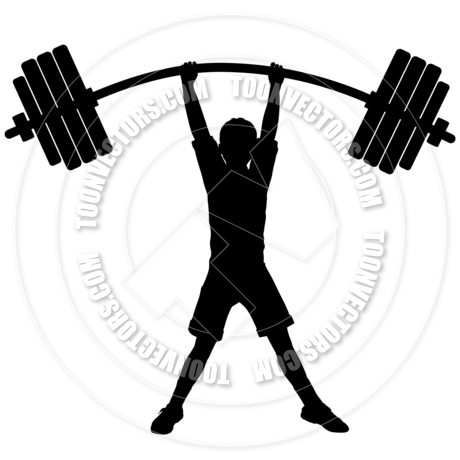 Wonder Women and Weights Silhouette