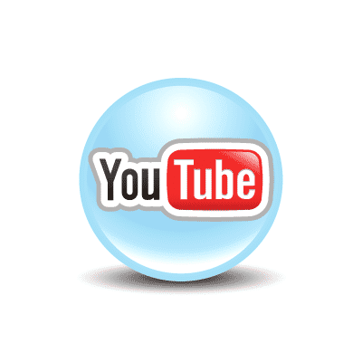 YouTube Logo Icon Circle