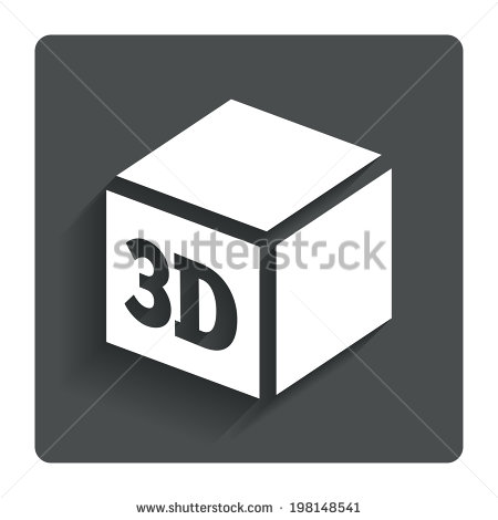 3D Print Button Icon