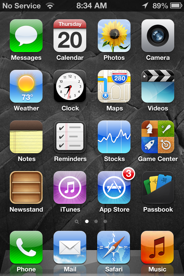 6 iPhone App Icons