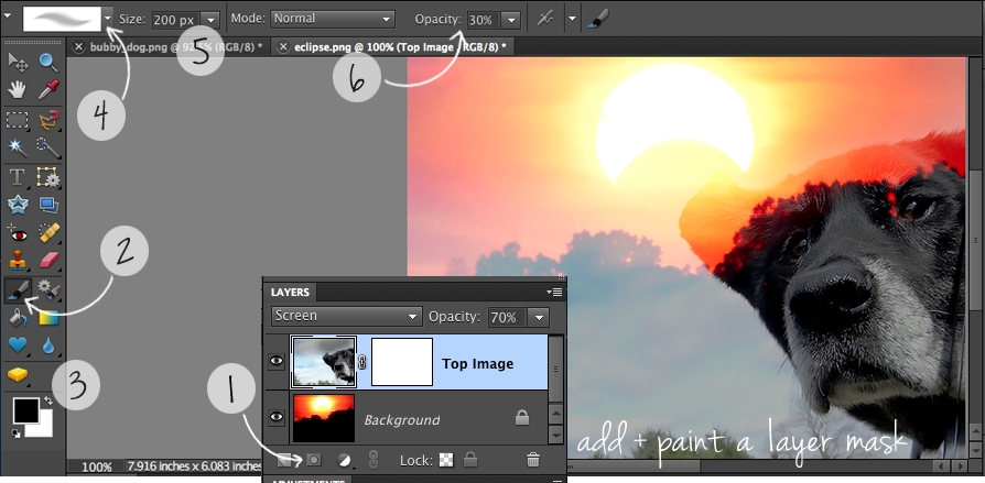 Add Layer Mask Photoshop Elements