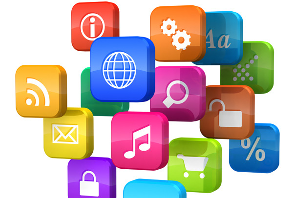 17 Mobile App Icons 3D Images
