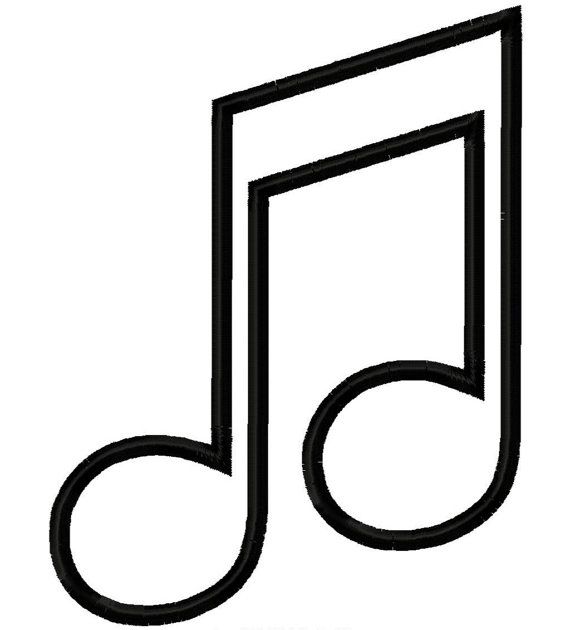 Black and White Music Notes Black and White Music Notes