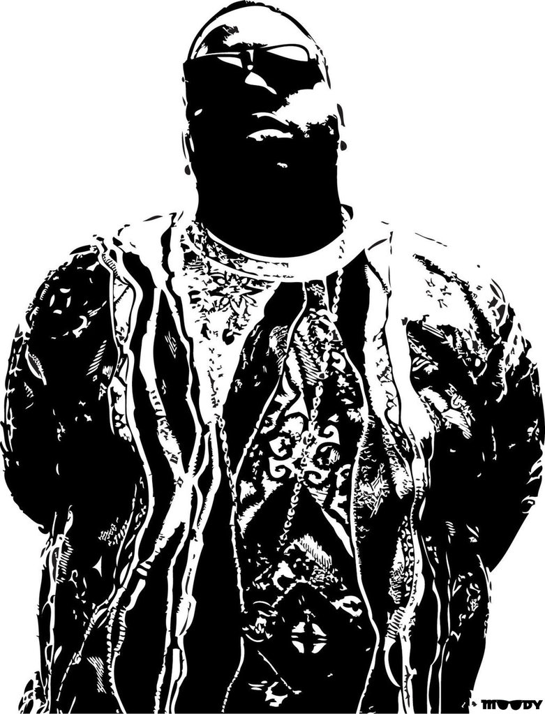 Black and White NotoriousBIG