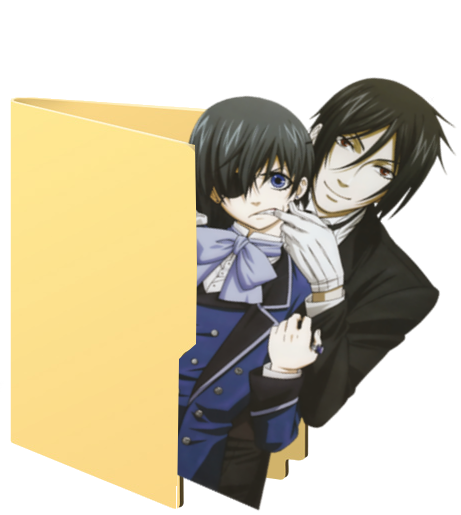 Black Butler Folder Icons