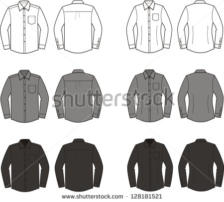 Black Pocket T-Shirt Front and Back