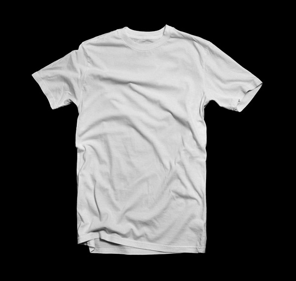 Blank White T-Shirt Template