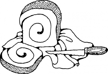 Bread Roll Clip Art Black and White Bread Roll Clip Art Black and White