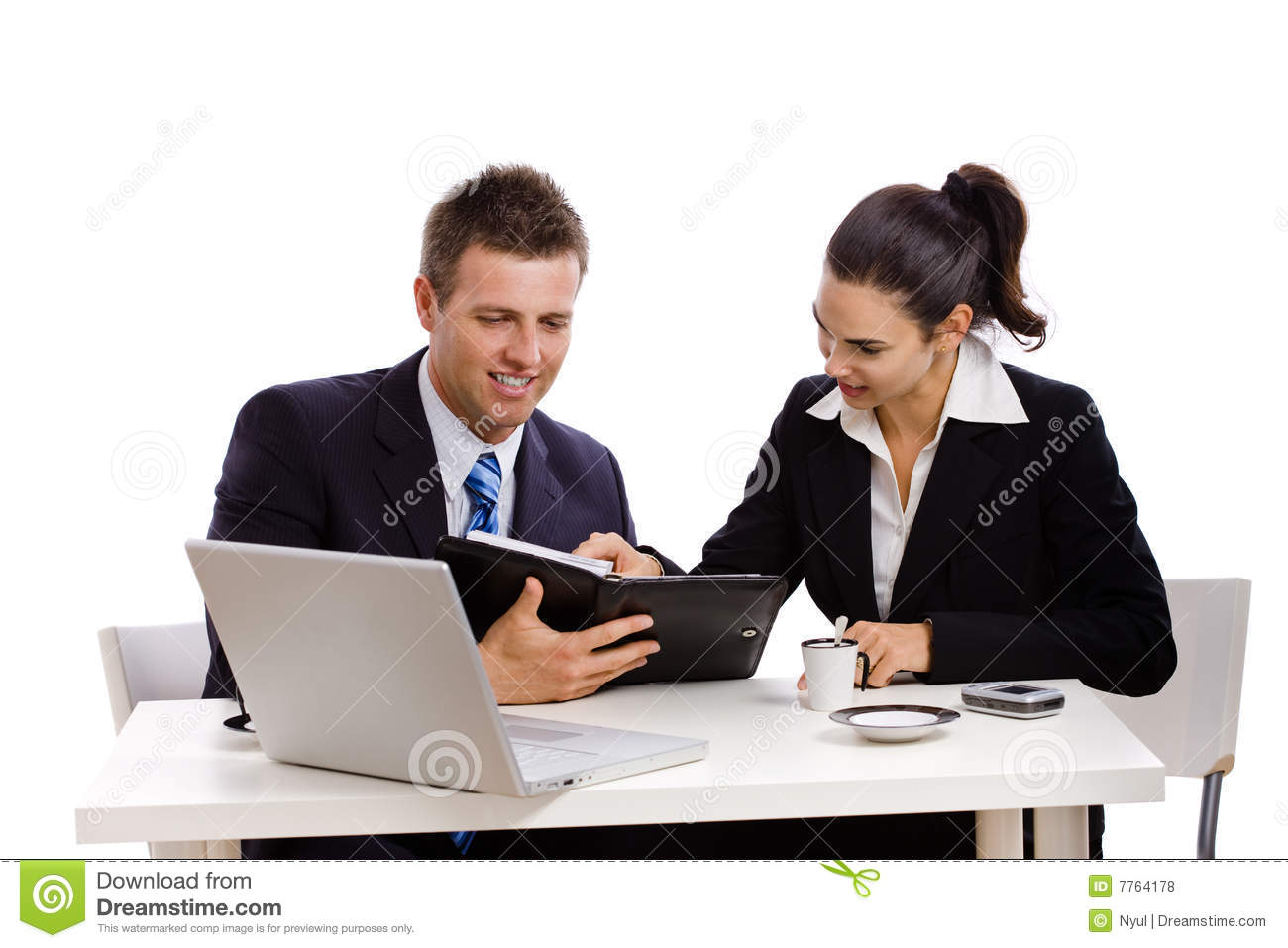 Business People Working Together Business People Working Together