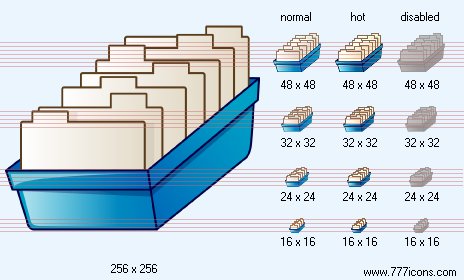 Card File Icon