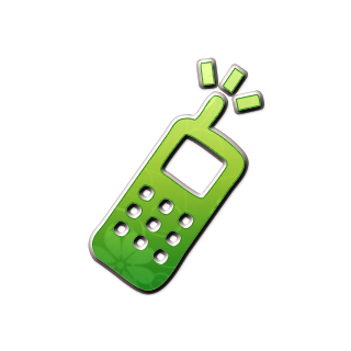 Cartoon Cell Phone Icon