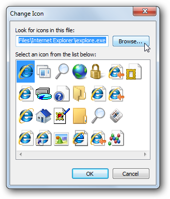Change Icon Windows 7