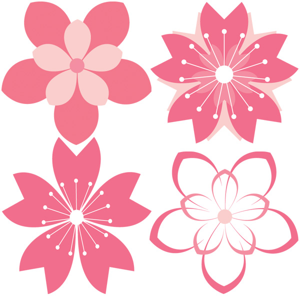 Cherry Blossom Vector Cherry Blossom Vector
