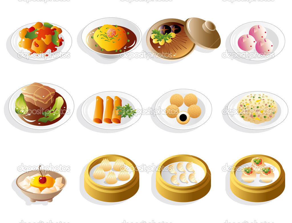 Chinese Food Clip Art Cartoons