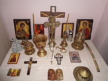Christian Orthodox Home Altar