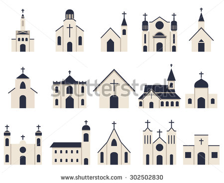 Church Building Vector Icon