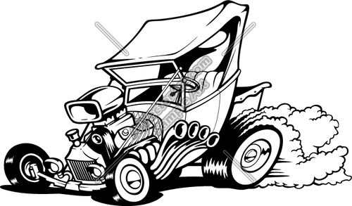 Classic Cars Vector Clip Art