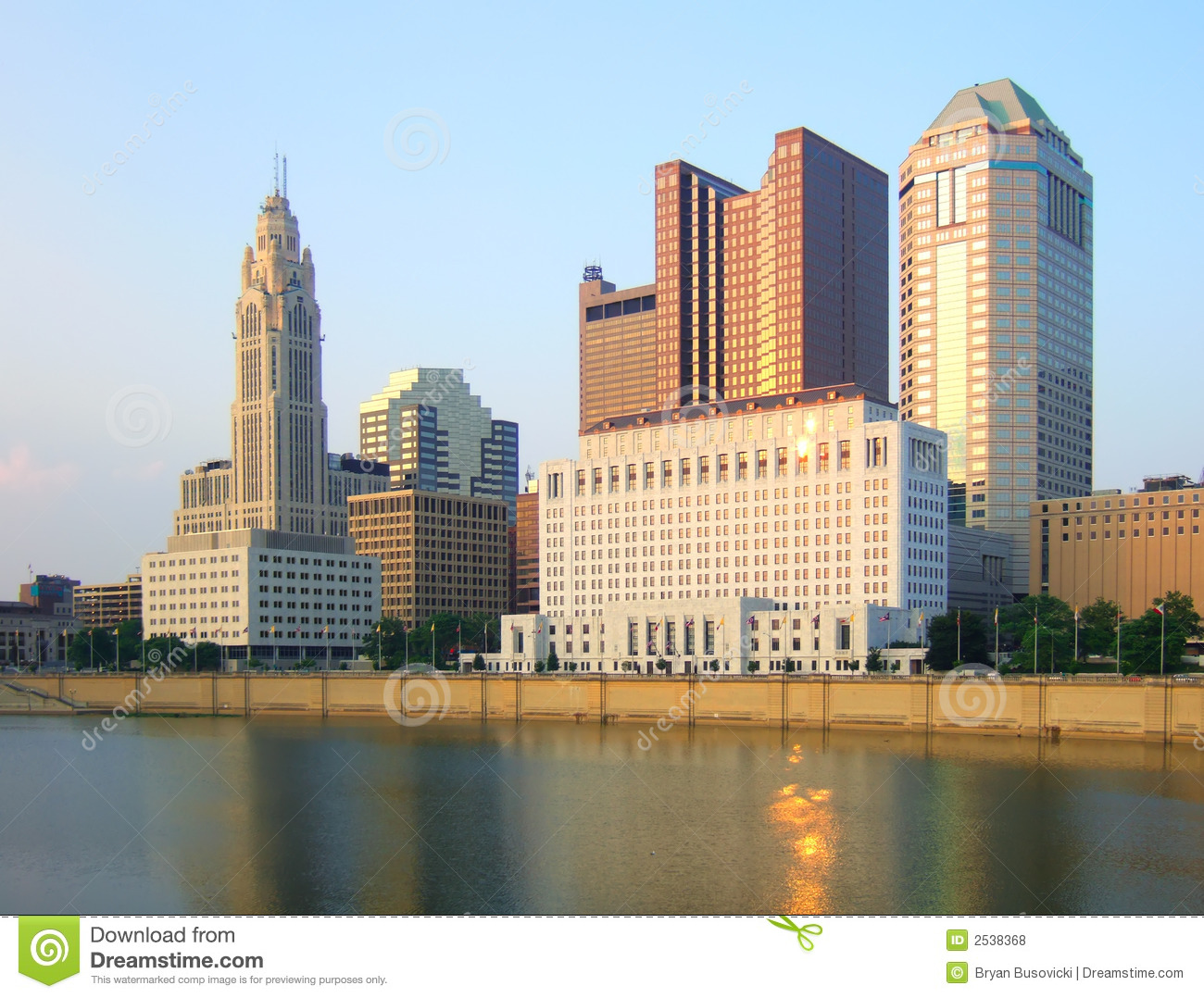 Columbus Ohio Skyline