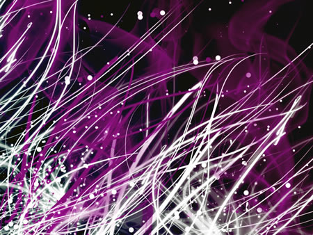 Cool Purple Abstract Design