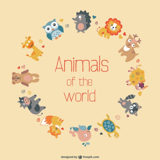 Cute Animal Vector Designs Free