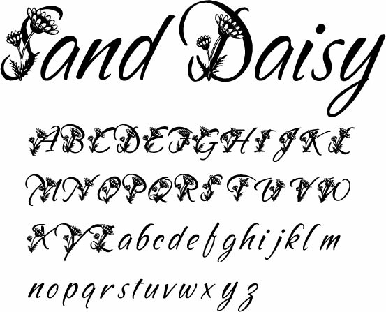 Daisy Font