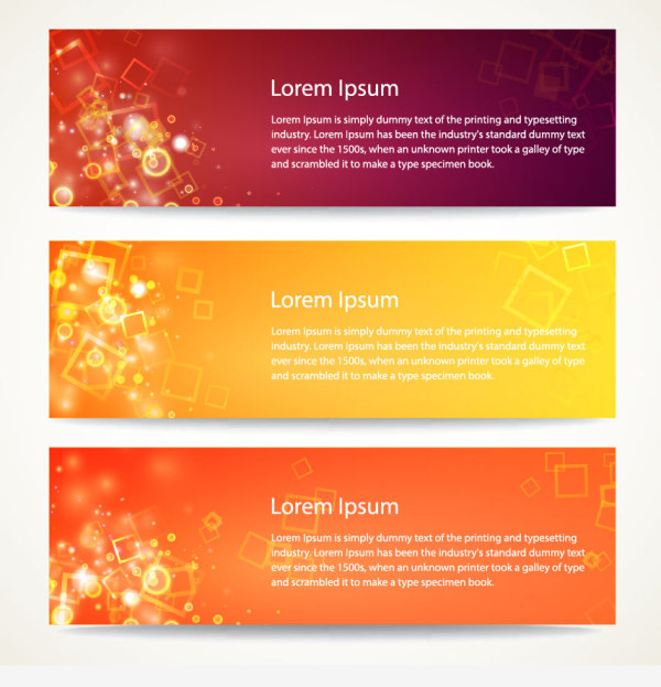 Download Free Vector Banner Design