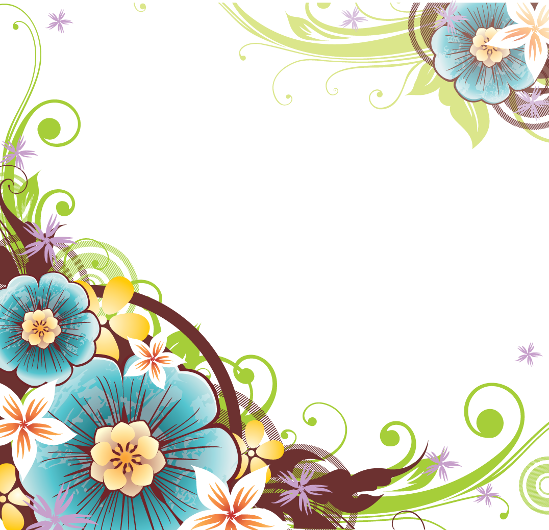 15 Photos of Floral Corner Vector Png