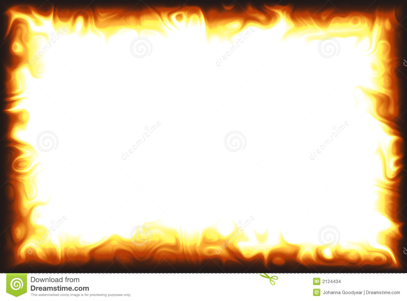 Fire Flames Clip Art Borders