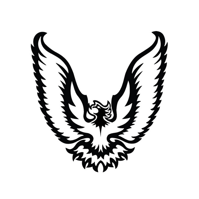 Firebird Silhouette Vector Firebird Silhouette Vector