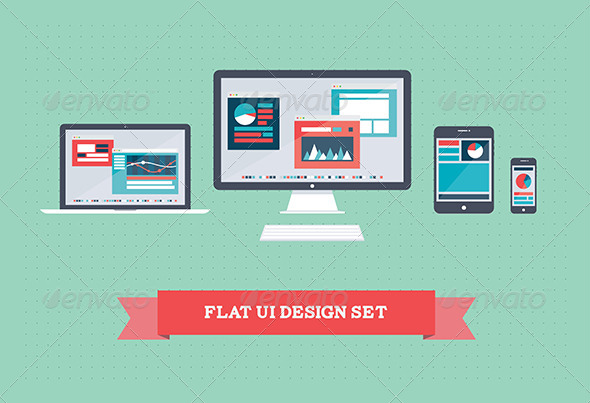 Flat User Interface Design