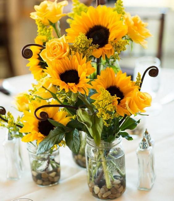 Floral Arrangements with Sunflowers