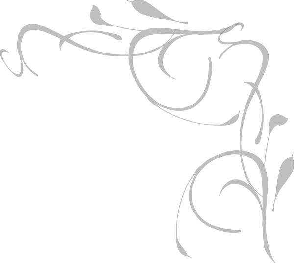 Flower Corner Scroll Borders Clip Art Flower Corner Scroll Borders Clip Art