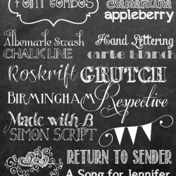 Free Chalkboard Fonts