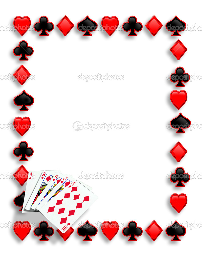 Free Clip Art Borders Playing Cards