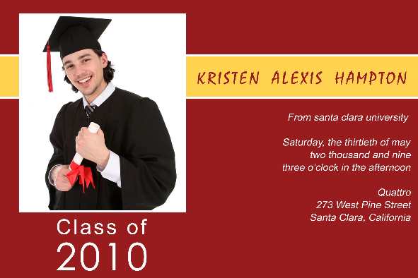 Free Graduation Invitation Templates