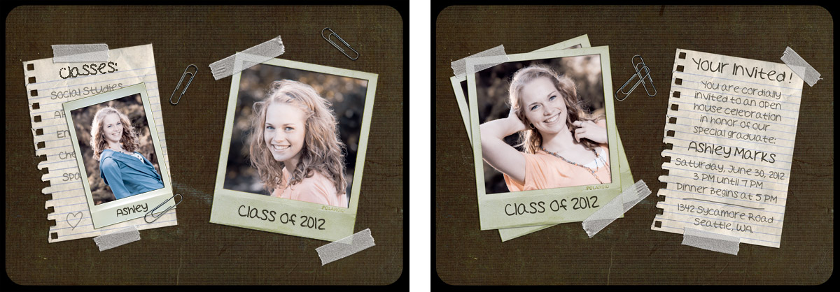 Free Photoshop Senior Portrait Templates